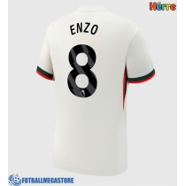 Fotballdrakt Herre Chelsea Enzo Fernandez #8 Bortedrakt 2025-26 Kortermet